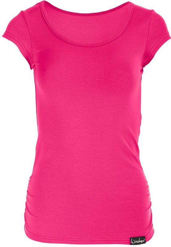 Winshape - Flow Style - Shirt - Korte Mouwen - Zwart - Katoen