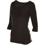 Functioneel Shirt - Effen - Jersey - Driekwart Mouw - Slanke Pasvorm