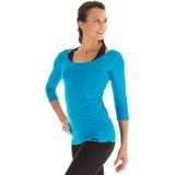Winshape - Shirt met ¾-mouwen - WS4 - Flow Style - Zwart