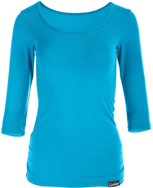 Winshape - Shirt met ¾-mouwen - WS4 - Flow Style - Zwart
