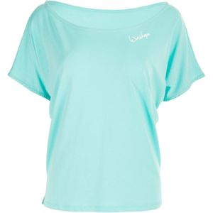 Winshape - MCT002 - Sportshirt - Zwart/Mint/Vanilla Wit - Modal