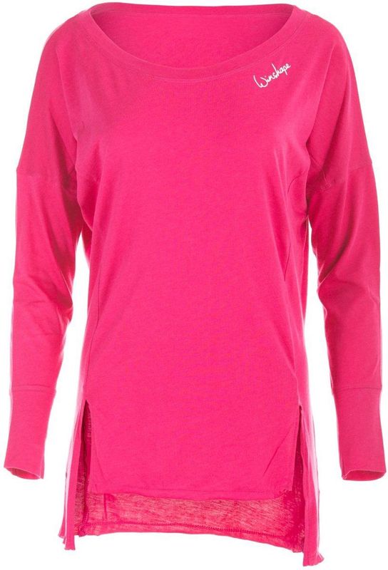 Winshape - MCS003 - Longsleeve - Zwart/Vanilla Wit/Deep Pink