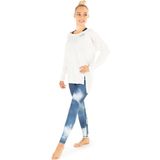 Winshape - MCS003 - Longsleeve - Zwart/Vanilla Wit/Deep Pink