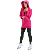 Winshape - J006 - Hoodie Jack - Fleece - Antraciet - Lange Pasvorm