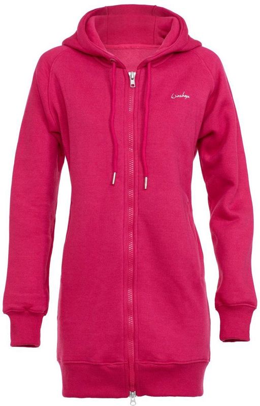 Winshape - J006 - Hoodie Jack - Fleece - Antraciet - Lange Pasvorm