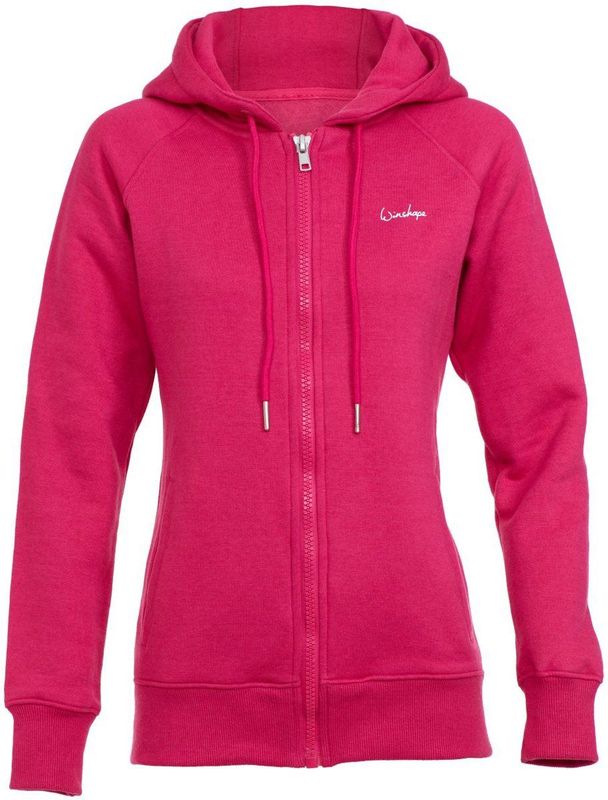 Winshape - J005 - Hoodie Jack - Zwart - Street Style Fleece