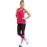 Sporttop - Effen - Jersey - Ronde Hals - Racerback - Normale Pasvorm