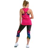Sporttop - Effen - Jersey - Ronde Hals - Racerback - Normale Pasvorm