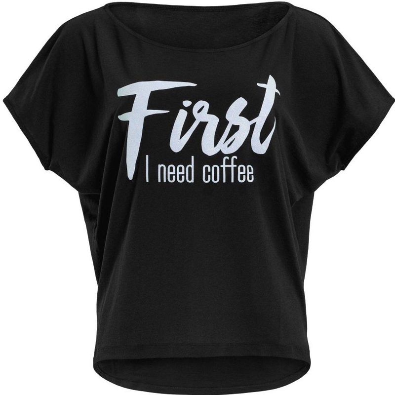 Winshape - MCT002 - Sportshirt - Wit - Modal - Korte Mouwen - Glitteropdruk