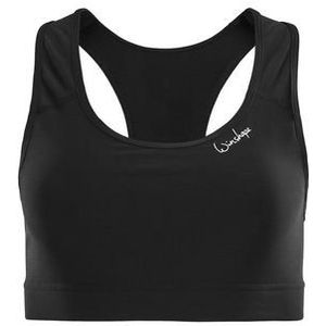 WINSHAPE Dames Dames Fitness Vrije Tijd Bustier Functionele Sportbeha Sb101, Zwart Trainingsbeha