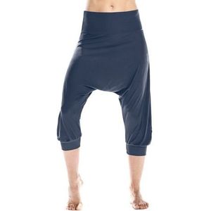 WINSHAPE Functionele lichte en zachte drievoudige harembroek voor dames, HP201LS, ultrazachte stijl, vrije tijd, sport, yoga, workout