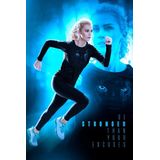 Winshape - AET120LS - Sportshirt - Panterprint - Ultra Soft - Lange Mouwen