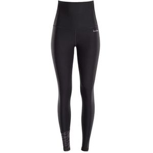 WINSHAPE Dames Leggings Functional Comfort Tights Hwl116c ""hoge taille"" met subtiele zebra-applicatie