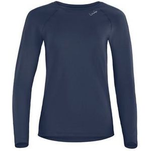 WINSHAPE Aet118ls yoga-shirt voor dames, licht en zacht, lange mouwen