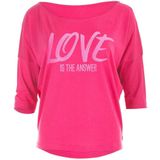 Winshape - MCS001 - Sportshirt - Neon Pink - Modal - Glitteropdruk