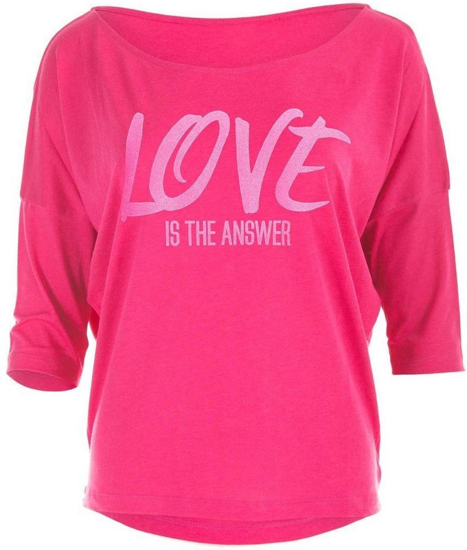 Winshape - MCS001 - Sportshirt - Neon Pink - Modal - Glitteropdruk