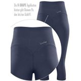 Functional Comfort - HWL217C - ¾-Tights - Zwart - Katoen