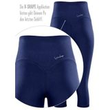 Functional Comfort - HWL217C - ¾-Tights - Zwart - Power Shape Stof