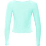 AET - Cropped Long Sleeve Top - Licht - Functioneel - Ronde Hals