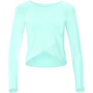 AET - Cropped Long Sleeve Top - Licht - Functioneel - Ronde Hals