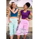 Winshape - AET137LS - Crop Top - Antraciet - Functionele Stof