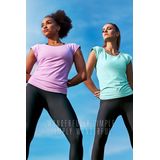 Sporttop - Dark Plum - Polyester/Elastaan