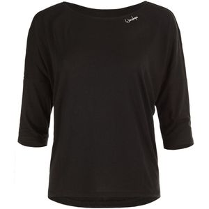 MCS004 - Sportshirt - Blauw - Modal - ¾-Mouwen