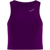 Tanktops - Dark Plum - 85% Polyester 15% Elastaan