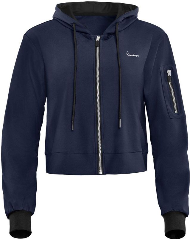 Winshape - J009C - Jas - Zwart/Zilver - Elastisch - Functioneel