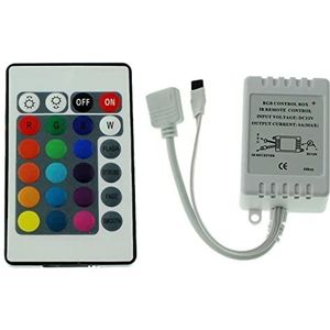 RGB LED 24Key Controller 12V 72W 4-Pin; RGB plug + play