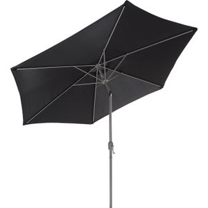 Gartenfreude parasol, marktscherm, UV+50, 200 cm, antraciet