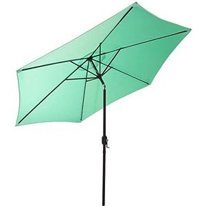 Gartenfreude parasol, marktscherm, UV+50 200 cm, pastelgroen