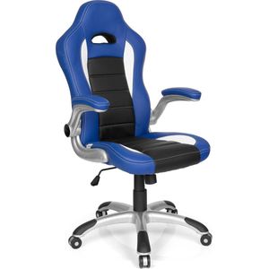 hjh office Racer Sport - Bureaustoel - Gamingstoel -  Blauw / zwart