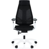 GENIDIA PRO WHITE - High end bureaustoel Zwart