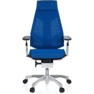 GENIDIA PRO - High end bureaustoel Blauw