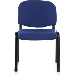 XT 600 - Vergaderstoel - Blauw - Polyester - 4 Stuks Per Pakket