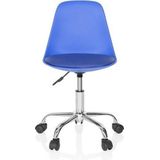 Bureaustoel - Kinderen - Kunstleder - Blauw - Ergonomisch