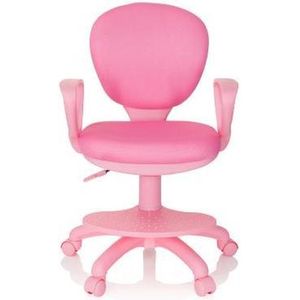 Bureaustoel - Met Armleuning - Kinderen - Stof - Roze - KID Colour