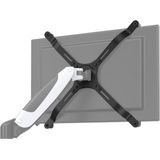 hjh OFFICE VESA-adapter voor 15-27 inch monitoren zonder VESA-gatenpatroon VM-A4 stalen adapterset tot 10 kg belastbaar 802001