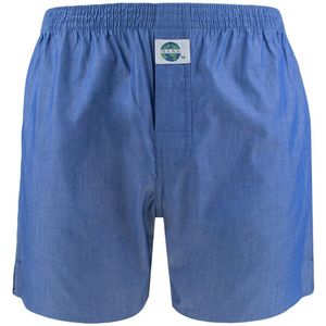 DEAL - Wijde Boxershort - Indigo Blauw - Katoen - Slijtvast