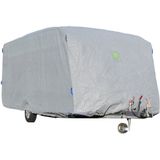 GreenYard® Abdeckplane für Wohnwagen oder Wohnmobile Größe S 460 x 250 x 220 cm