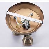 Lindby - Perseas - Plafondlamp - Antiek Messing - Dimbaar - 3-lamps