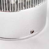 Lucande - LED wandlamp buiten - 1licht - aluminium - geborsteld aluminium - Inclusief lichtbron
