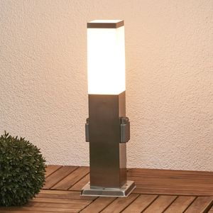 Lindby Energiezuil Lorian met verlichting