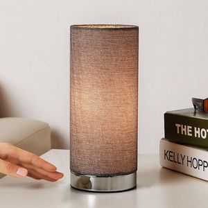 Lindby - Ronja - Tafellamp - Dimbaar - Aluminium - Grijs - Modern