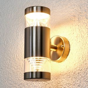 Lindby LED outdoor wandlamp Lanea met 2 lichtbronnen