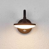 Lucande LED buitenwandlamp Finny met bewegingssensor