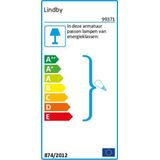 Lindby - Lennie Plafondlamp - Wit - Glas - IP44 Bescherming