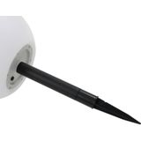 Lindby - solar tuinverlichting - 2lichts - Kunststof - H: 46 cm - wit - Inclusief lichtbronnen