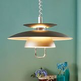 Lindby Hanglamp Nadija - Grijs - In Hoogte Verstelbaar - 43 cm